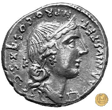 366/3 - denario C. Annius T.f.Tn. / L. Fabius L.f. Hispaniensis 82-81 BC (Nord Italia)