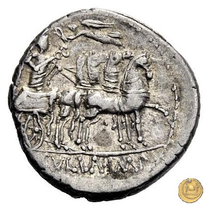 367/1 - denario L. Manlius L.f. Torquatus / L. Cornelius Sulla Felix 82 BC (Itinerante con Silla)