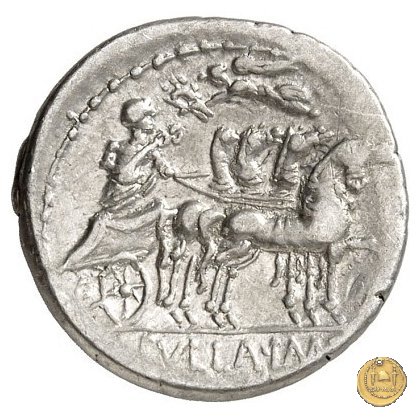 367/1 - denario L. Manlius L.f. Torquatus / L. Cornelius Sulla Felix 82 BC (Itinerante con Silla)