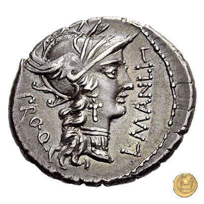 367/3 - denario L. Manlius L.f. Torquatus / L. Cornelius Sulla Felix 82 BC (Itinerante con Silla)