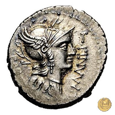 367/3 - denario L. Manlius L.f. Torquatus / L. Cornelius Sulla Felix 82 BC (Itinerante con Silla)