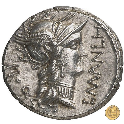 367/3 - denario L. Manlius L.f. Torquatus / L. Cornelius Sulla Felix 82 BC (Itinerante con Silla)