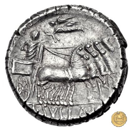 367/5 - denario L. Manlius L.f. Torquatus / L. Cornelius Sulla Felix 82 BC (Itinerante con Silla)