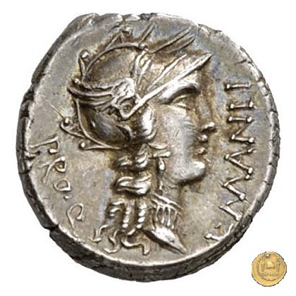 367/5 - denario L. Manlius L.f. Torquatus / L. Cornelius Sulla Felix 82 BC (Itinerante con Silla)