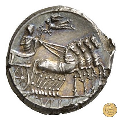 367/5 - denario L. Manlius L.f. Torquatus / L. Cornelius Sulla Felix 82 BC (Itinerante con Silla)