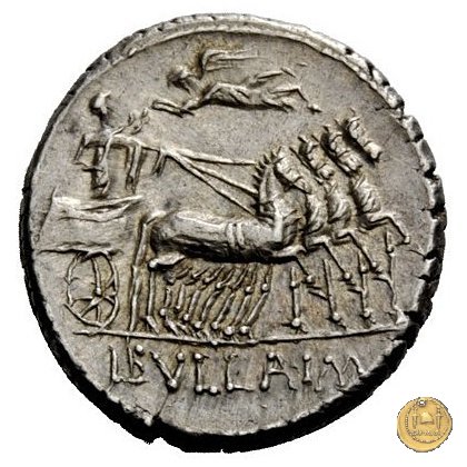 367/5 - denario L. Manlius L.f. Torquatus / L. Cornelius Sulla Felix 82 BC (Itinerante con Silla)