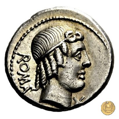 369/1 - denario Q. Caecilius Metellus Pius 82-80 BC (Roma)