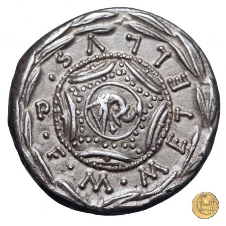 369/1 - denario Q. Caecilius Metellus Pius 82-80 a.C. (Roma)