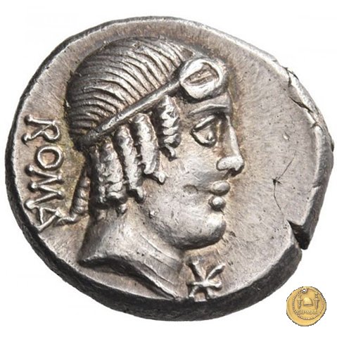 369/1 - denario Q. Caecilius Metellus Pius 82-80 BC (Roma)