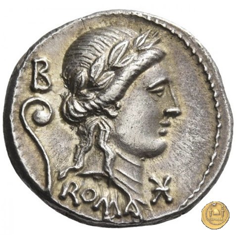 370/1 - denario C. Servilius Vatia Isauricus 82-80 BC (Roma)