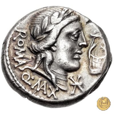 371/1 - denario Q. Fabius Maximus 82-80 BC (Roma)