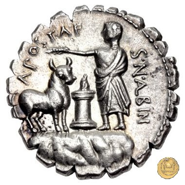 372/1 - denario A. Postumius A.f. Sp.n. Albinus 81 BC (Roma)