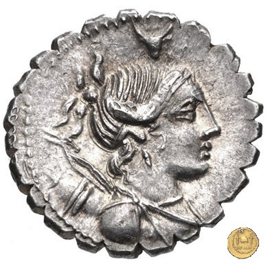 372/1 - denario A. Postumius A.f. Sp.n. Albinus 81 BC (Roma)