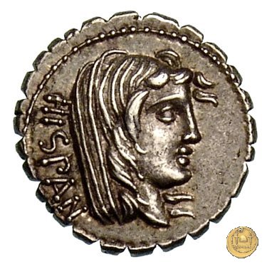 372/2 - denario A. Postumius A.f. Sp.n. Albinus 81 BC (Roma)