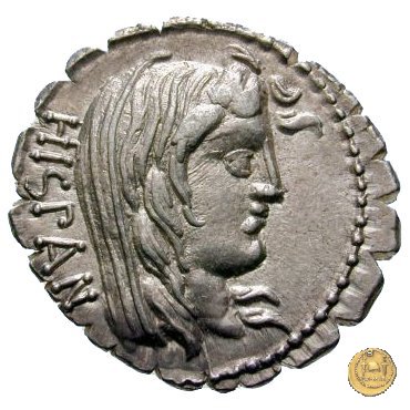 372/2 - denario A. Postumius A.f. Sp.n. Albinus 81 BC (Roma)