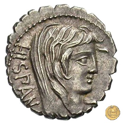 372/2 - denario A. Postumius A.f. Sp.n. Albinus 81 BC (Roma)