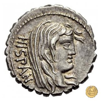 372/2 - denario A. Postumius A.f. Sp.n. Albinus 81 BC (Roma)