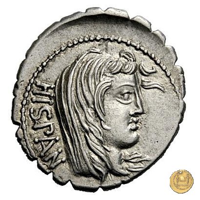 372/2 - denario A. Postumius A.f. Sp.n. Albinus 81 BC (Roma)