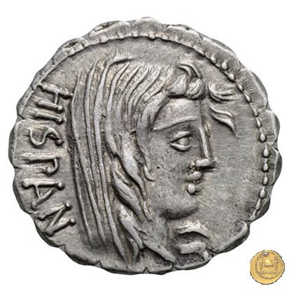 372/2 - denario A. Postumius A.f. Sp.n. Albinus 81 BC (Roma)