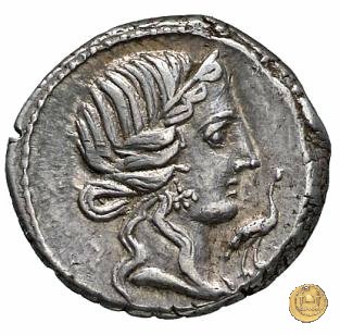 374/1 - denario Q. Caecilius Metellus Pius 81 BC (Nord Italia)