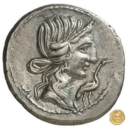 374/1 - denario Q. Caecilius Metellus Pius 81 BC (Nord Italia)