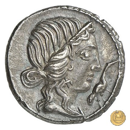 374/1 - denario Q. Caecilius Metellus Pius 81 BC (Nord Italia)