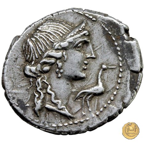 374/1 - denario Q. Caecilius Metellus Pius 81 BC (Nord Italia)