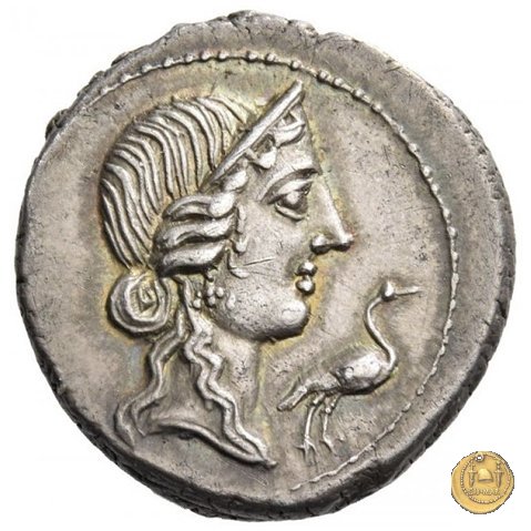 374/1 - denario Q. Caecilius Metellus Pius 81 BC (Nord Italia)