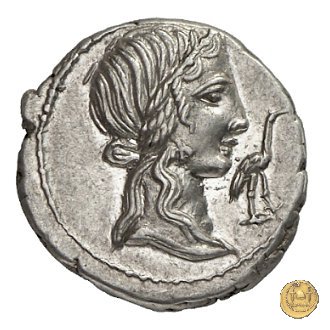 374/2 - denario Q. Caecilius Metellus Pius 81 BC (Nord Italia)