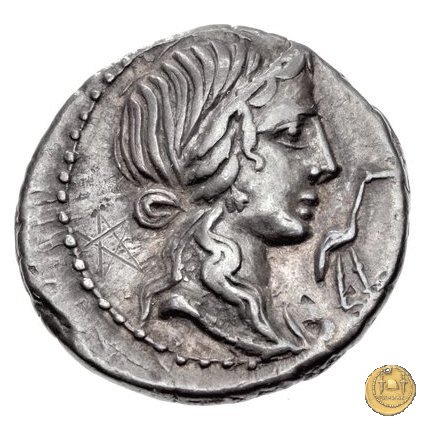 374/2 - denario Q. Caecilius Metellus Pius 81 BC (Nord Italia)