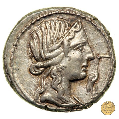 374/2 - denario Q. Caecilius Metellus Pius 81 BC (Nord Italia)