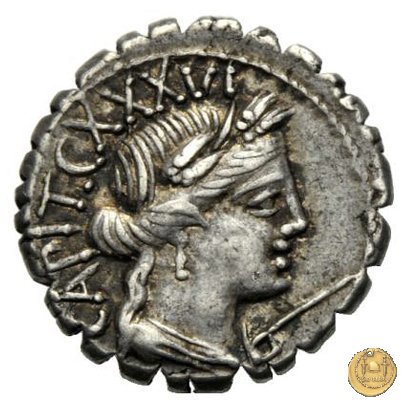 378/1 - denario C. Marius C.f. Capito 81 a.C. (Roma)