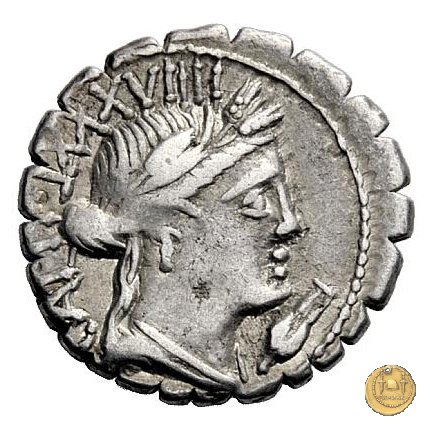 378/1 - denario C. Marius C.f. Capito 81 BC (Roma)