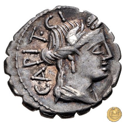 378/1 - denario C. Marius C.f. Capito 81 BC (Roma)