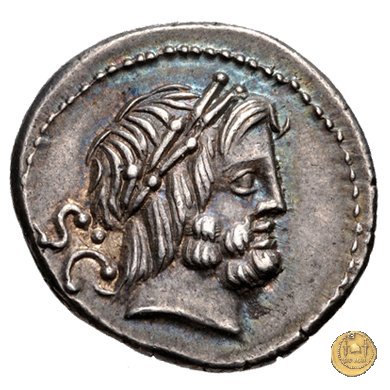 379/1 - denario L. Procilius 80 BC (Roma)