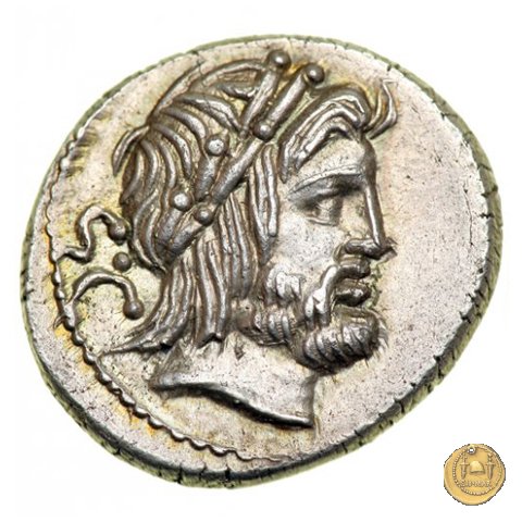 379/1 - denario L. Procilius 80 BC (Roma)