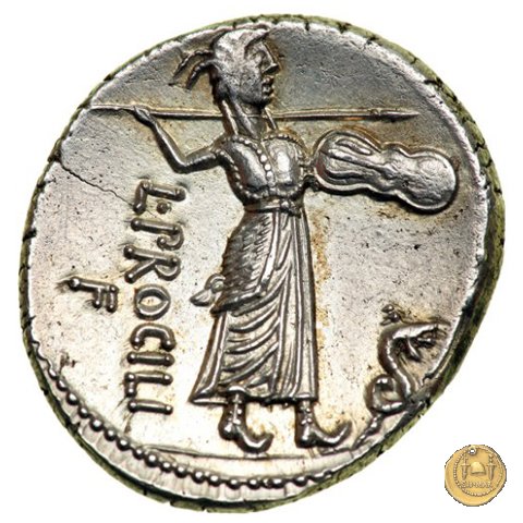 379/1 - denario L. Procilius 80 BC (Roma)