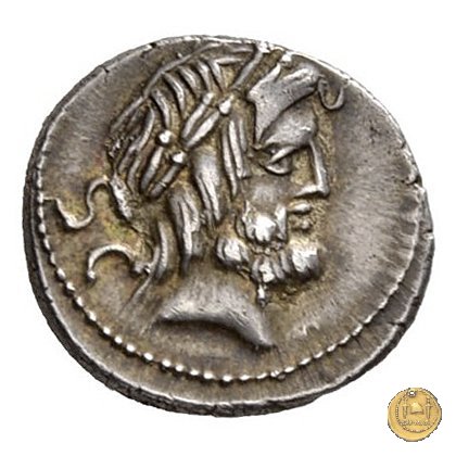 379/1 - denario L. Procilius 80 BC (Roma)