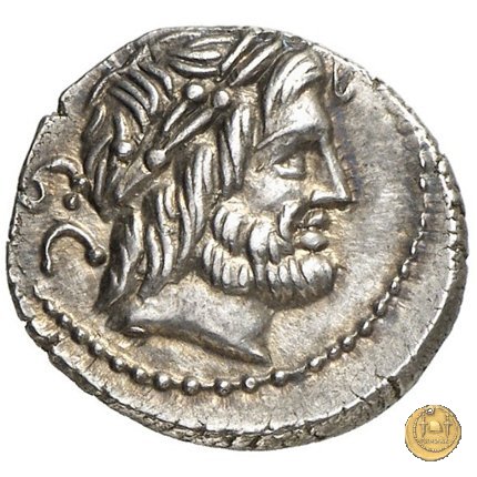 379/1 - denario L. Procilius 80 BC (Roma)