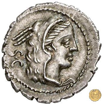 379/2 - denario L. Procilius 80 BC (Roma)