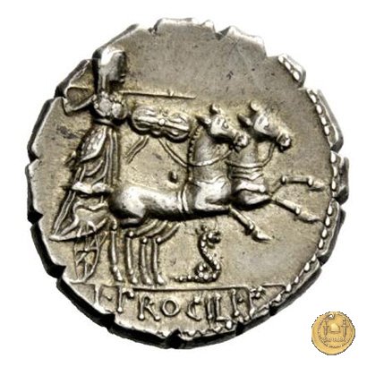 379/2 - denario L. Procilius 80 BC (Roma)