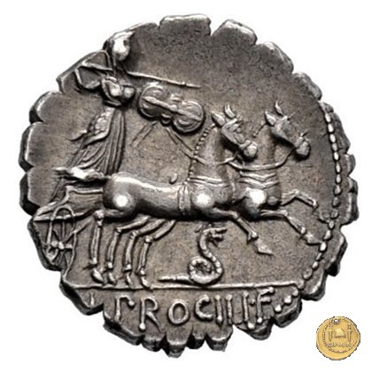 379/2 - denario L. Procilius 80 BC (Roma)