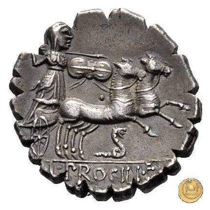 379/2 - denario L. Procilius 80 BC (Roma)