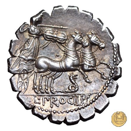 379/2 - denario L. Procilius 80 BC (Roma)