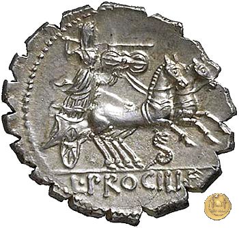 379/2 - denario L. Procilius 80 BC (Roma)