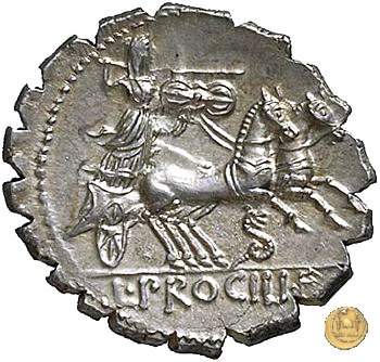 379/2 - denario L. Procilius 80 BC (Roma)