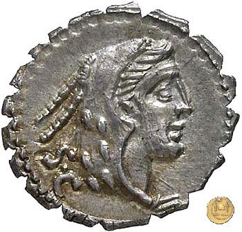 379/2 - denario L. Procilius 80 BC (Roma)