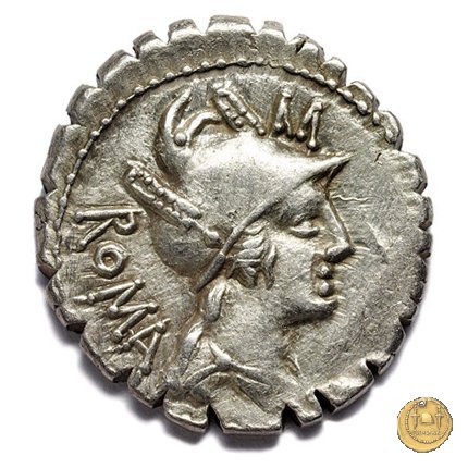 380/1 - denario C. Poblicius Q.f. 80 BC (Roma)