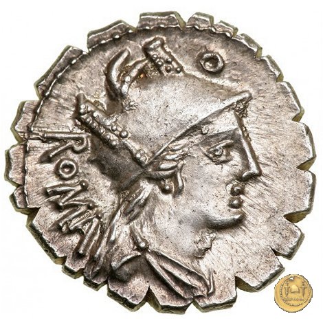 380/1 - denario C. Poblicius Q.f. 80 BC (Roma)