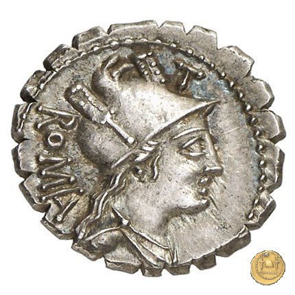 380/1 - denario C. Poblicius Q.f. 80 BC (Roma)